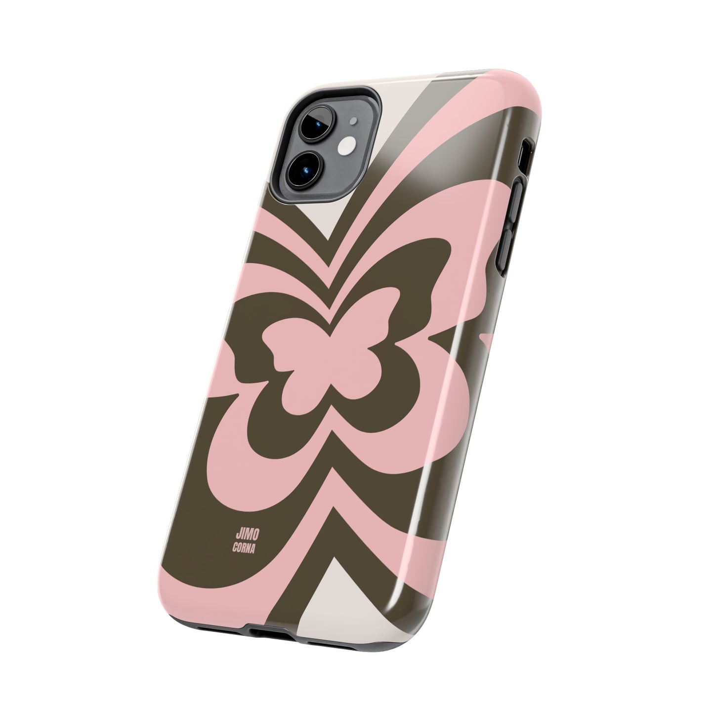 Pink Retro Butterfly