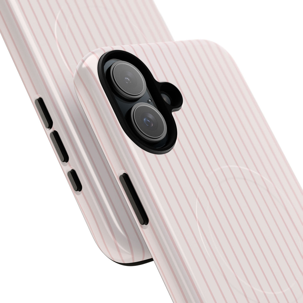 Baby Pink Soft Stripes