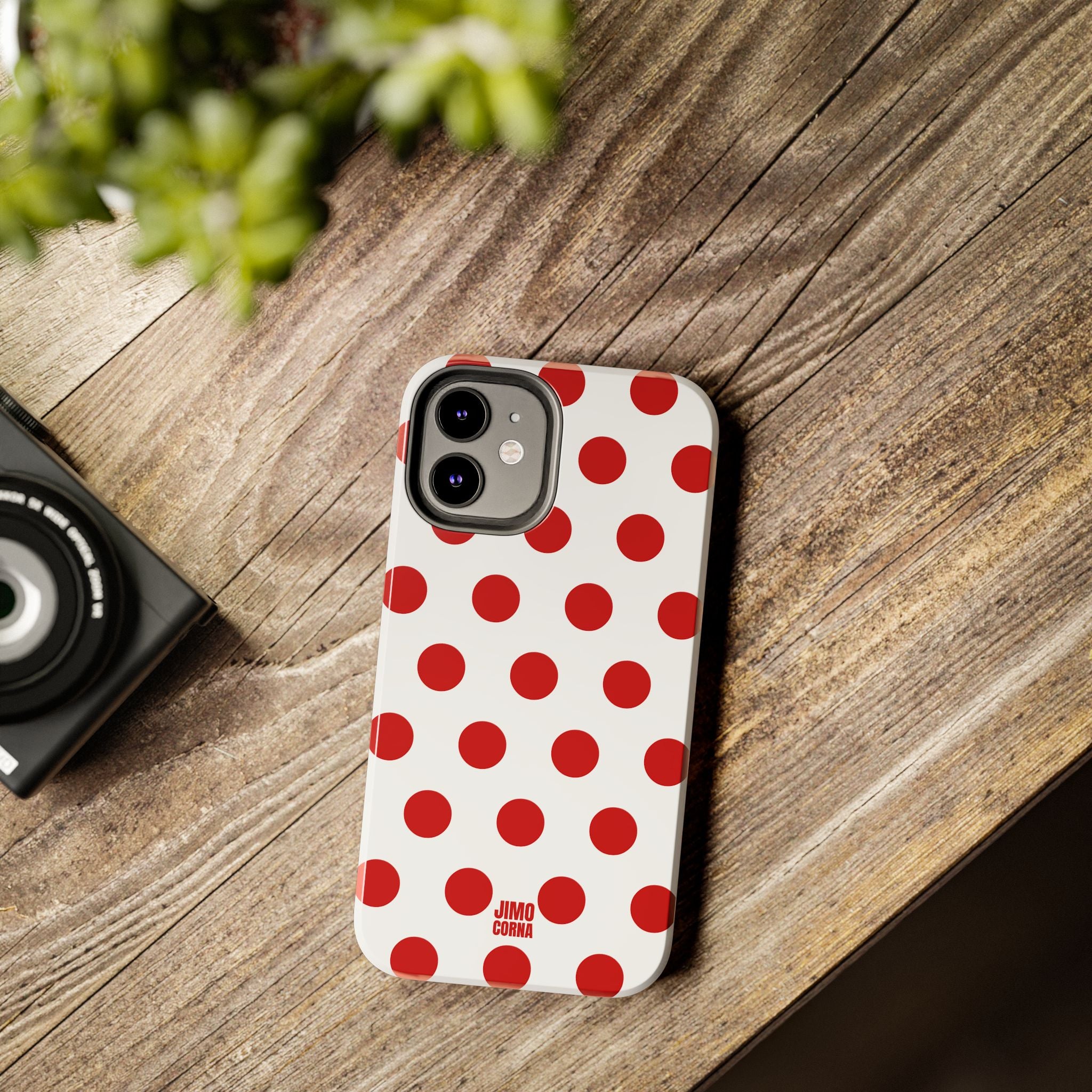 Big Polka Dot | White and Red
