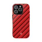 Angelina Stripes | Cherry - MagSafe iPhone Case