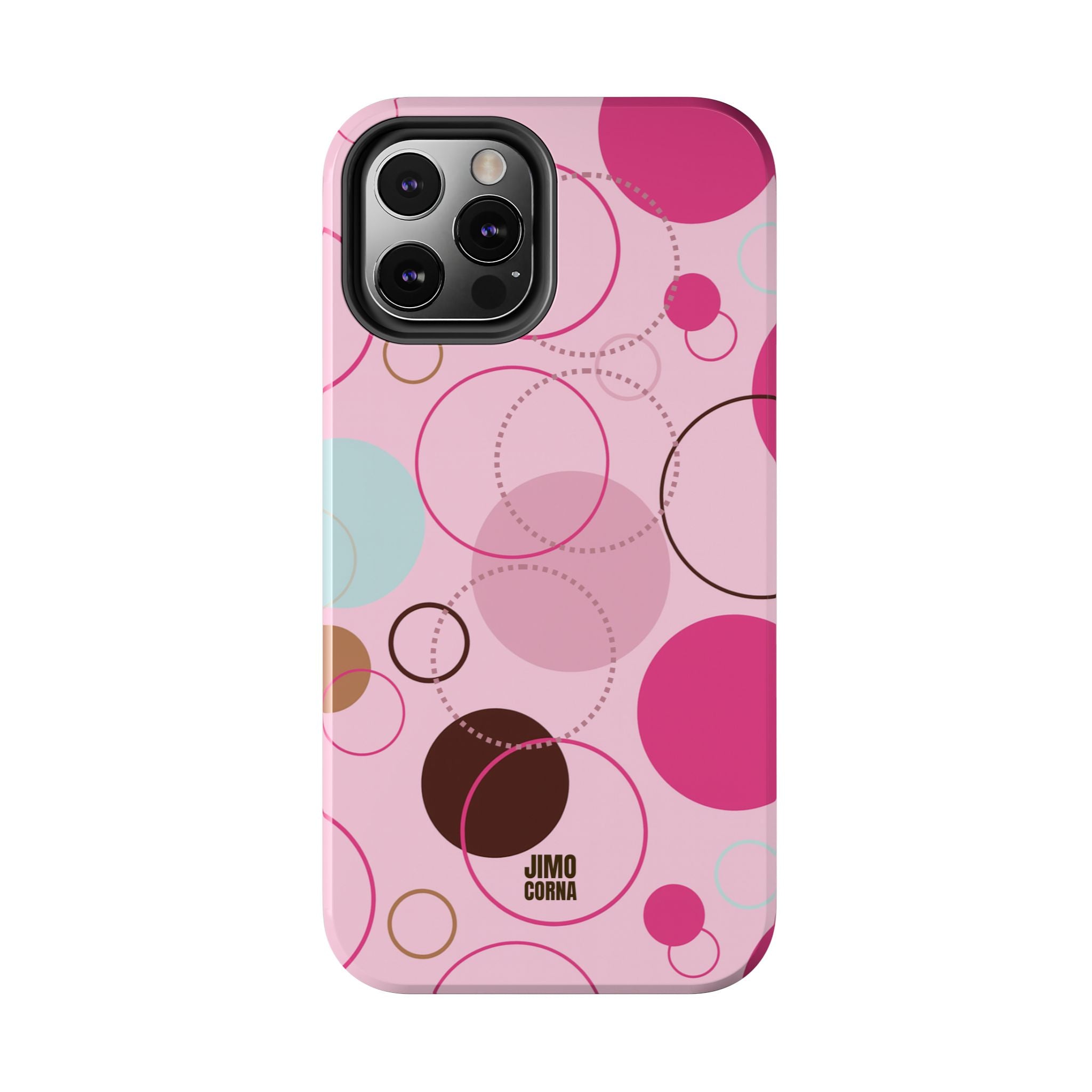 Spiral Pop iPhone Case | Pink