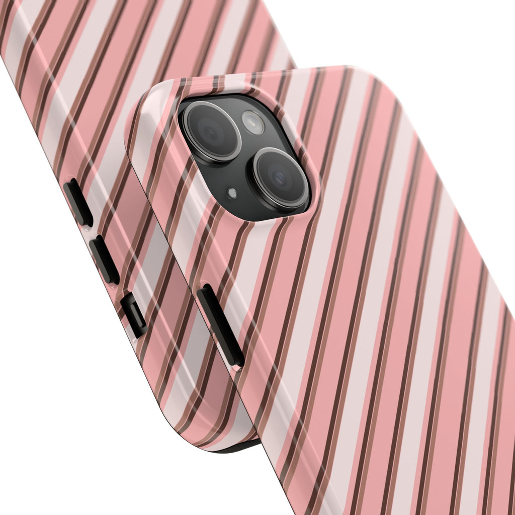 Angelina Stripes | Pink - iPhone Case