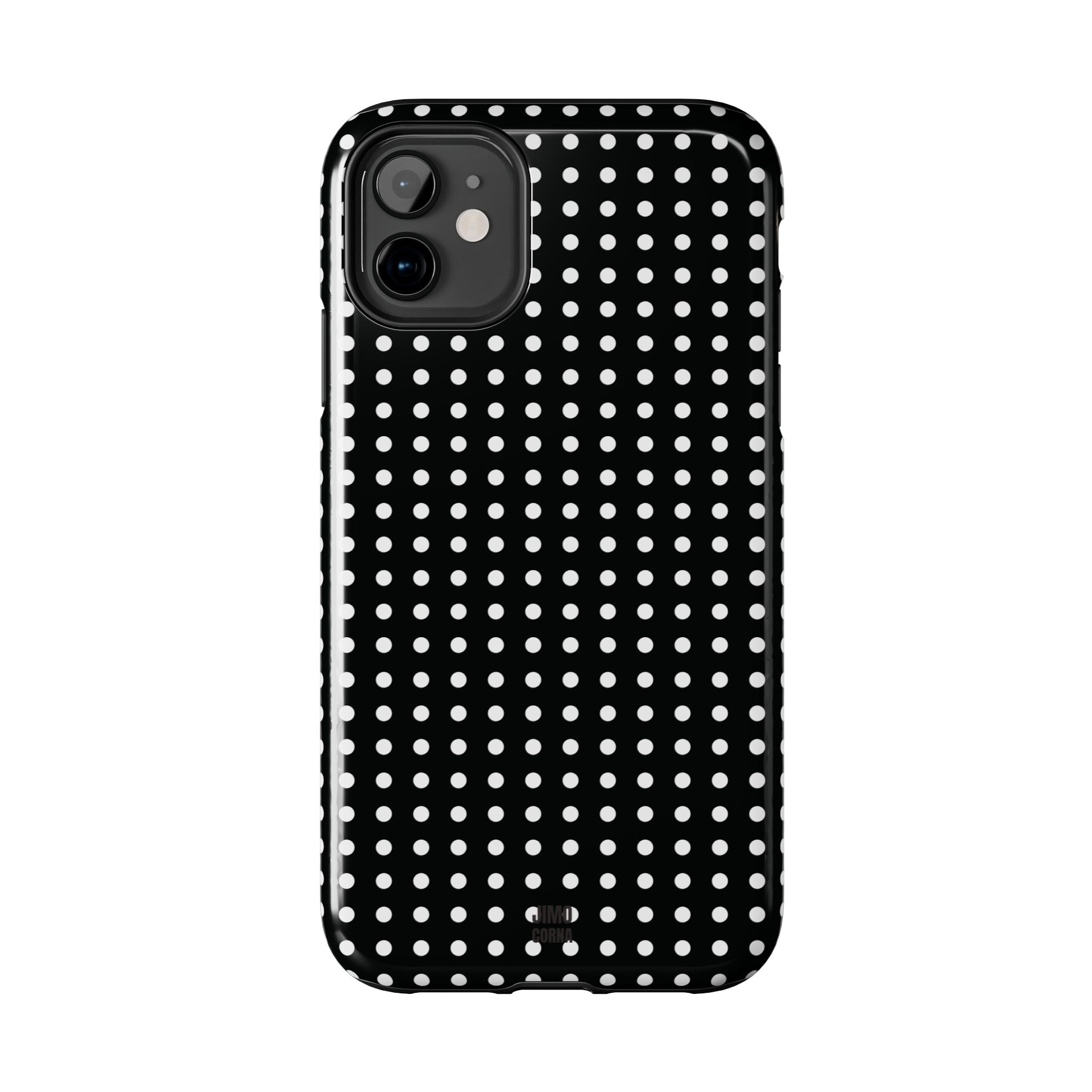 Black Polka Dot