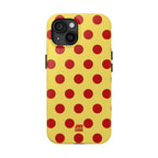 Big Polka Dot | Yellow and Red