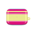 Lemonberry Stripe AirPods Case