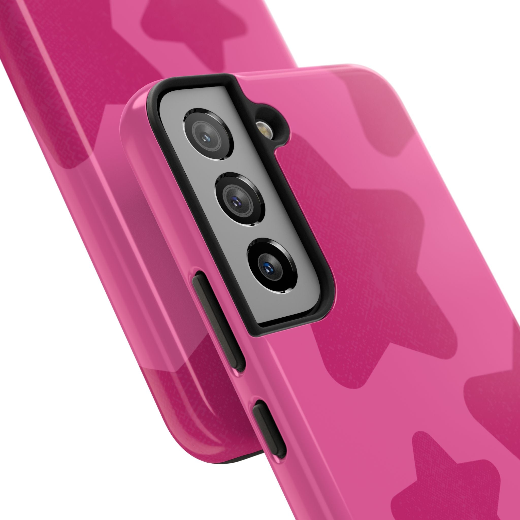 Hot Pink Bold Stars
