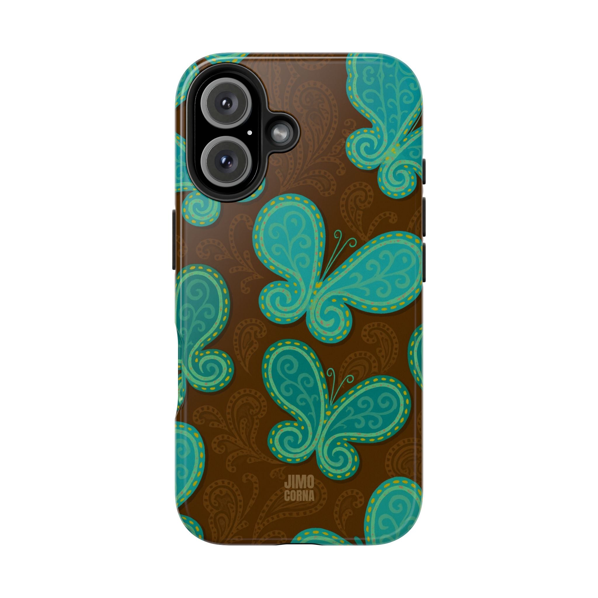 Cocoa Breeze Butterflies iPhone Case