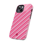Angelina Stripes | Hot Pink - iPhone Case