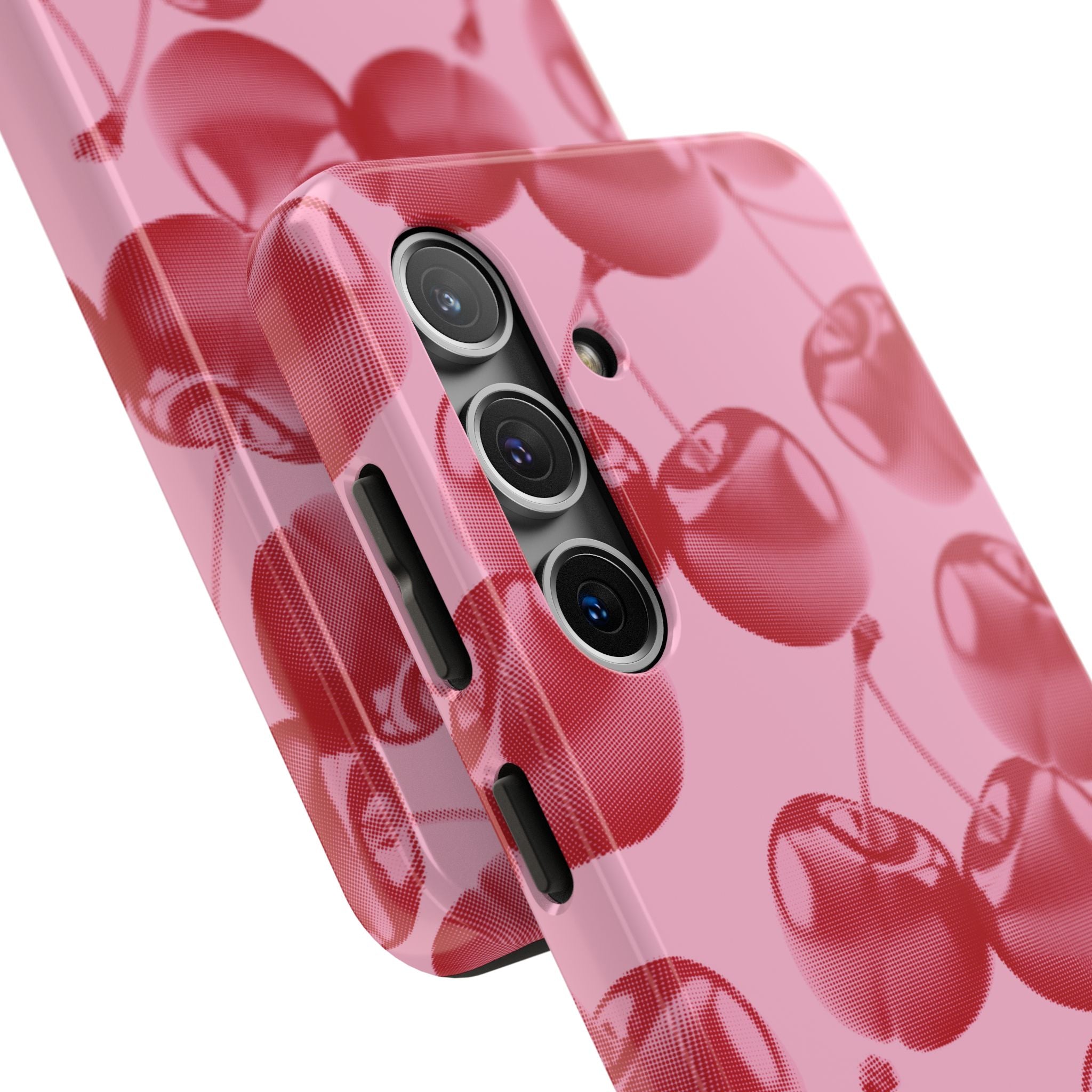 Pink Retro Cherries