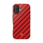 Angelina Stripes | Cherry - iPhone Case