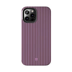Plum Berry Soft Stripes