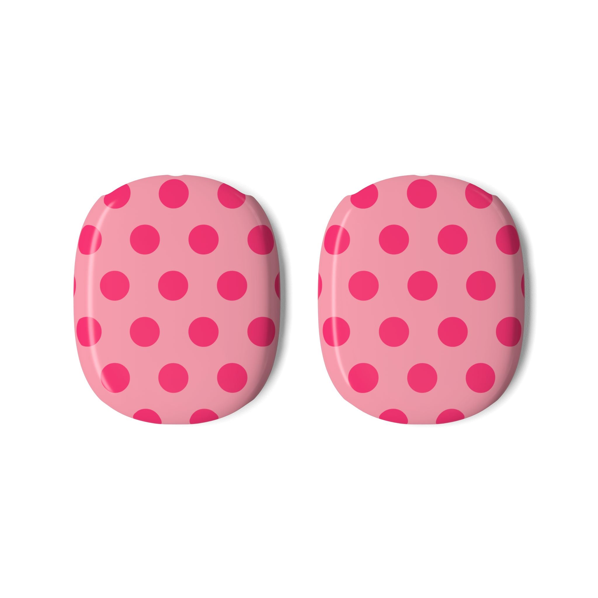 Big Polka Dot AirPods Max Covers | Pink