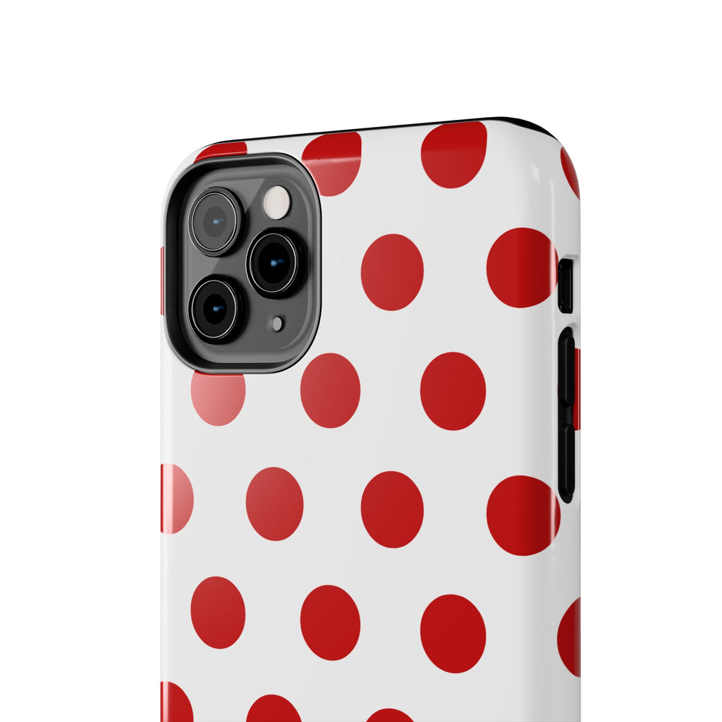Big Polka Dot | White and Red