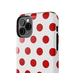 Big Polka Dot | White and Red