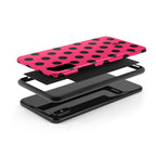 Big Polka Dot | Hot Pink and Black