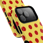 Big Polka Dot | Yellow and Red