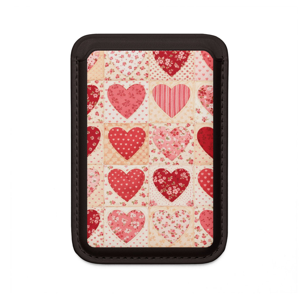 Sweetheart Patchwork Vegan MagSafe Wallet