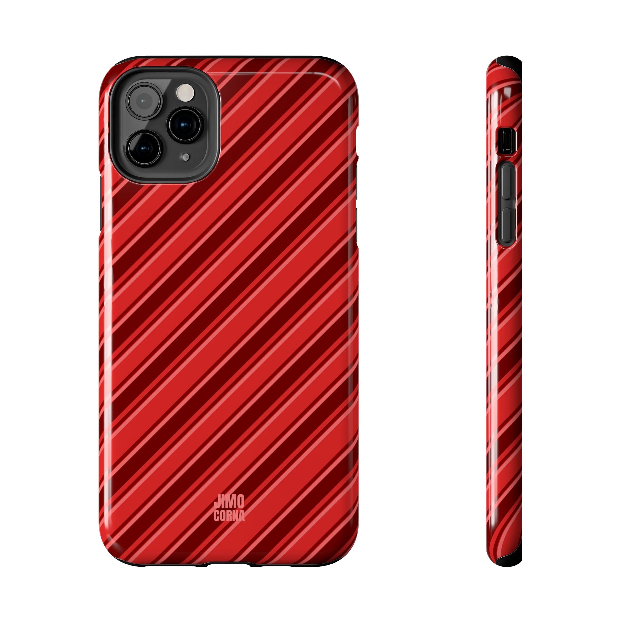 Angelina Stripes | Cherry - iPhone Case