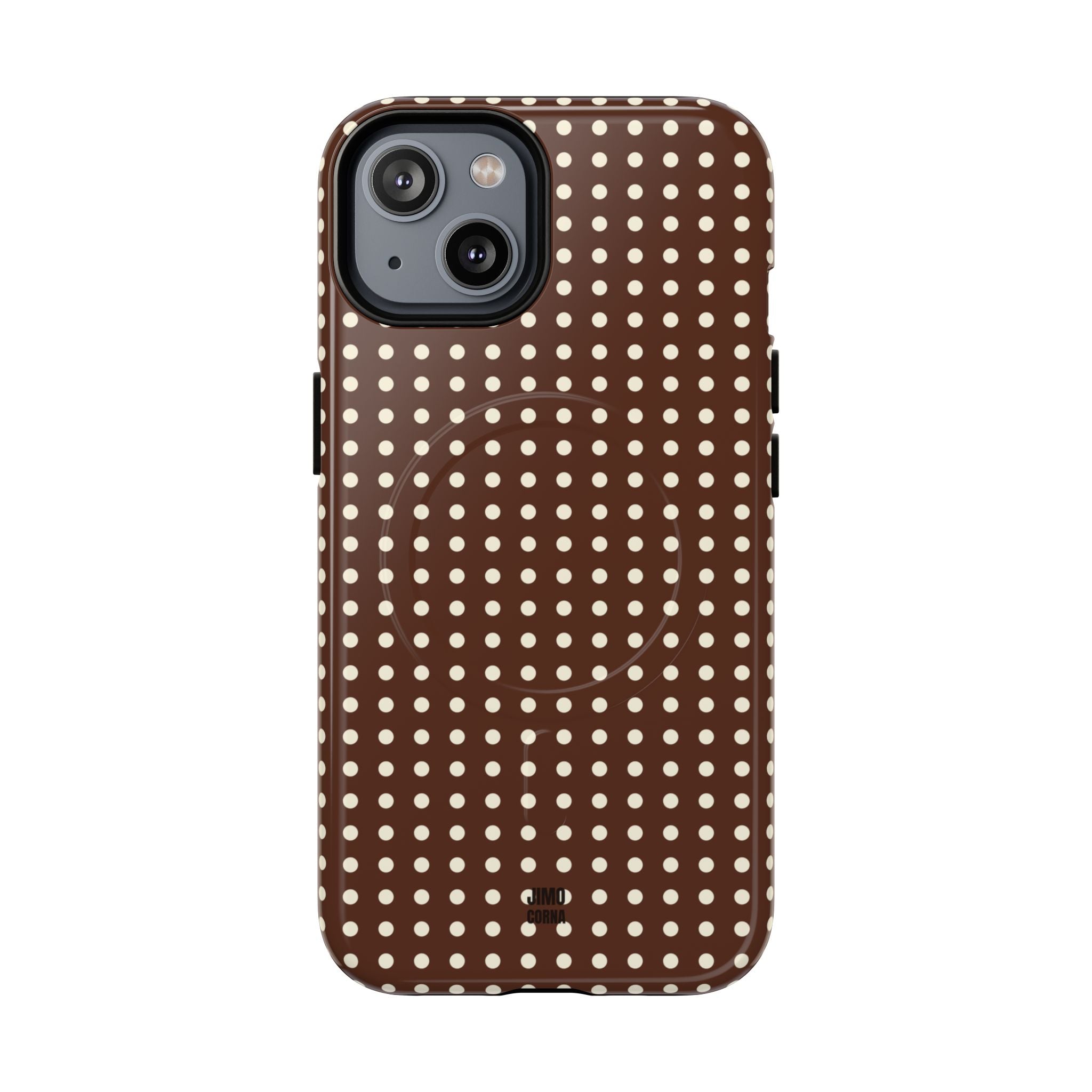 Brown Polka Dot
