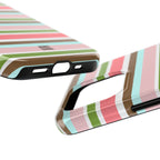 Sweet Candy Stripes iPhone Case