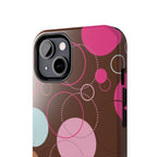 Spiral Pop iPhone Case | Brown