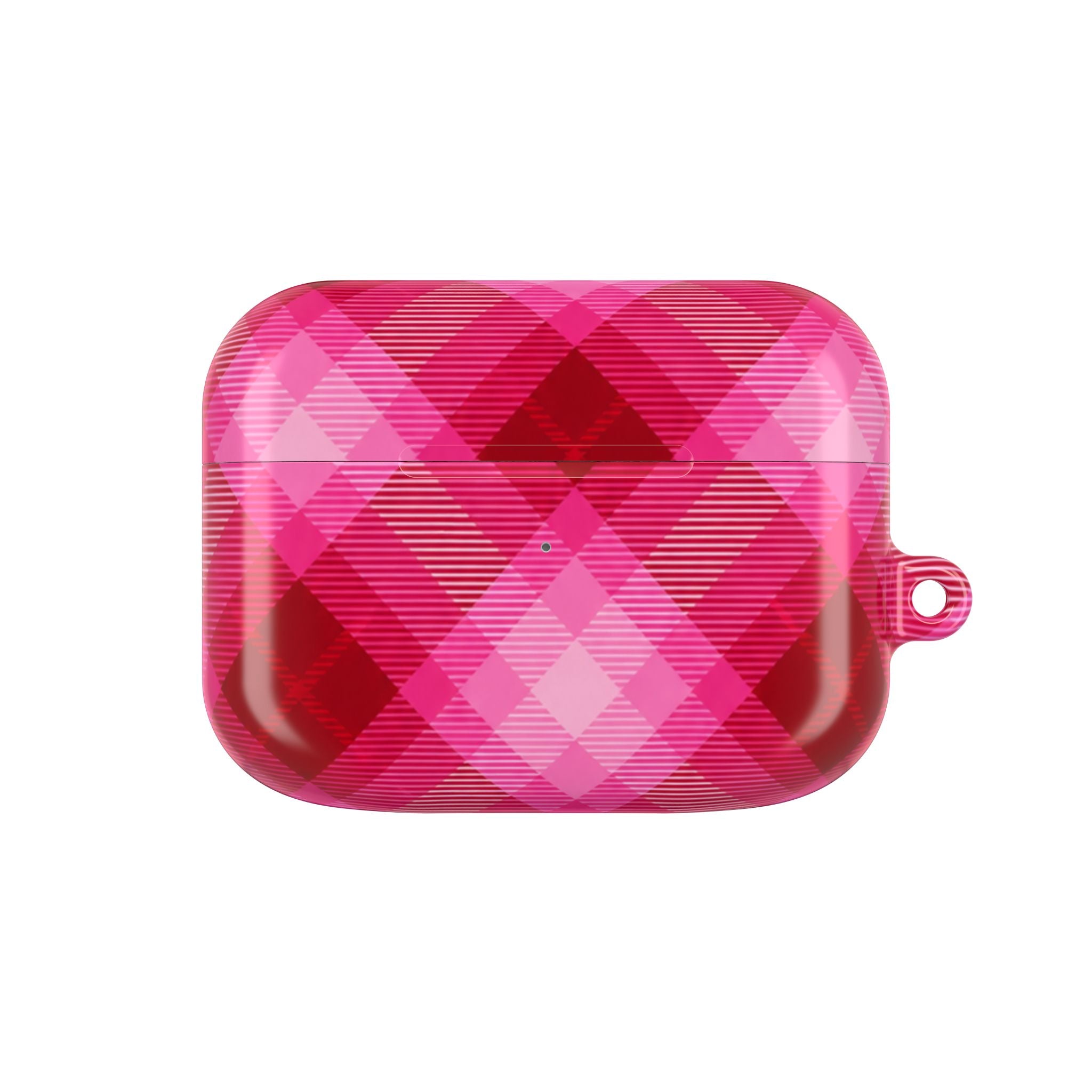 Pink Picnic Plaid AirPods Case