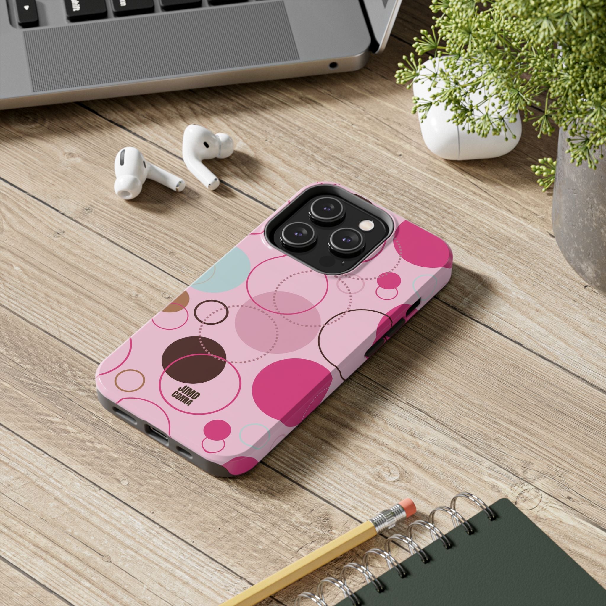 Spiral Pop iPhone Case | Pink
