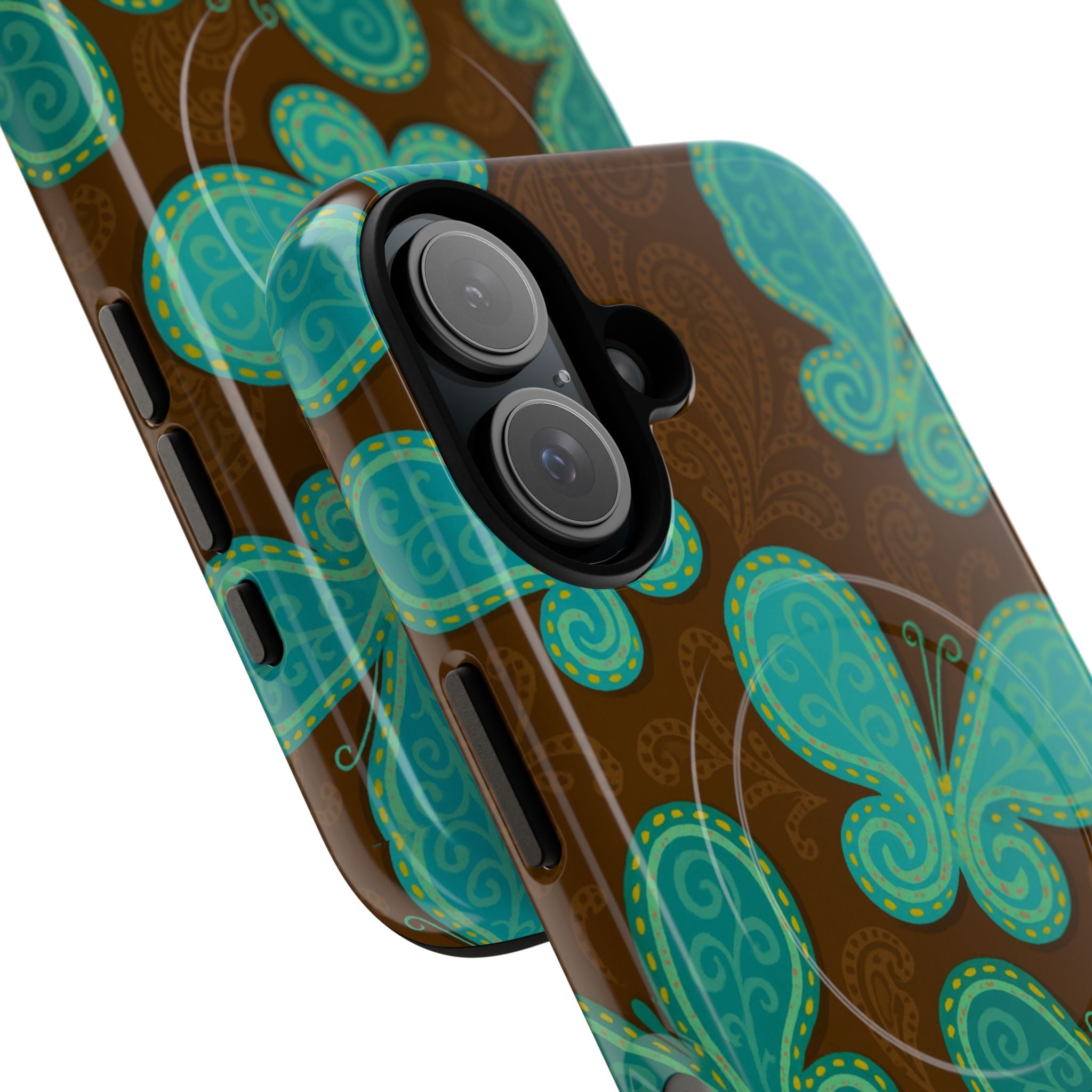 Cocoa Breeze Butterflies MagSafe iPhone Case