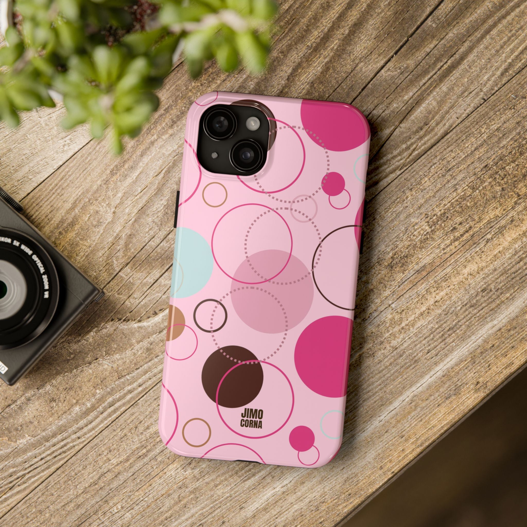 Spiral Pop iPhone Case | Pink