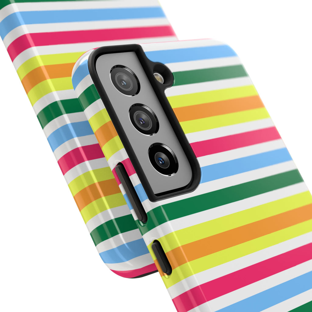 Rainbow Sorbet Stripe Samsung Galaxy Case