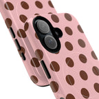 Big Polka Dot | Pink and Brown