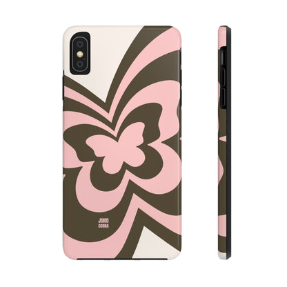 Pink Retro Butterfly