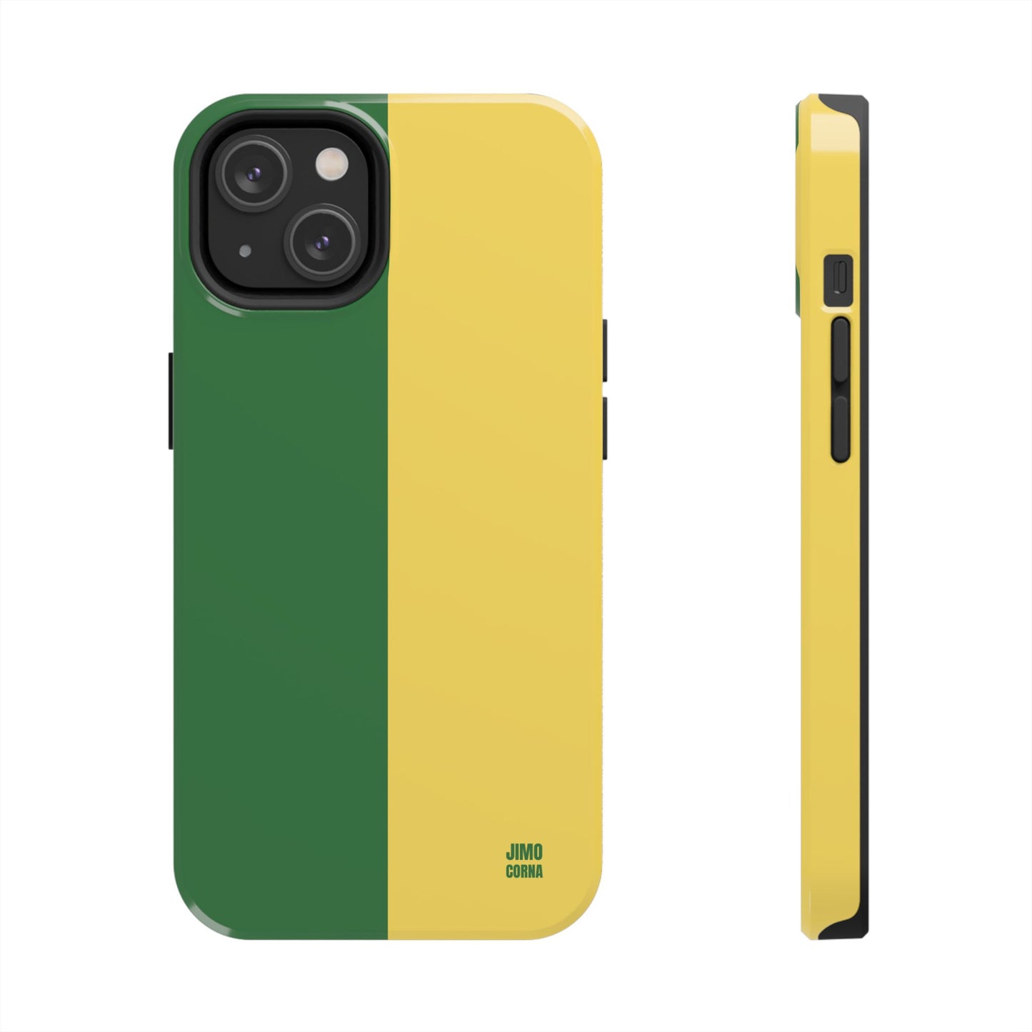 Green and Yellow Color Block