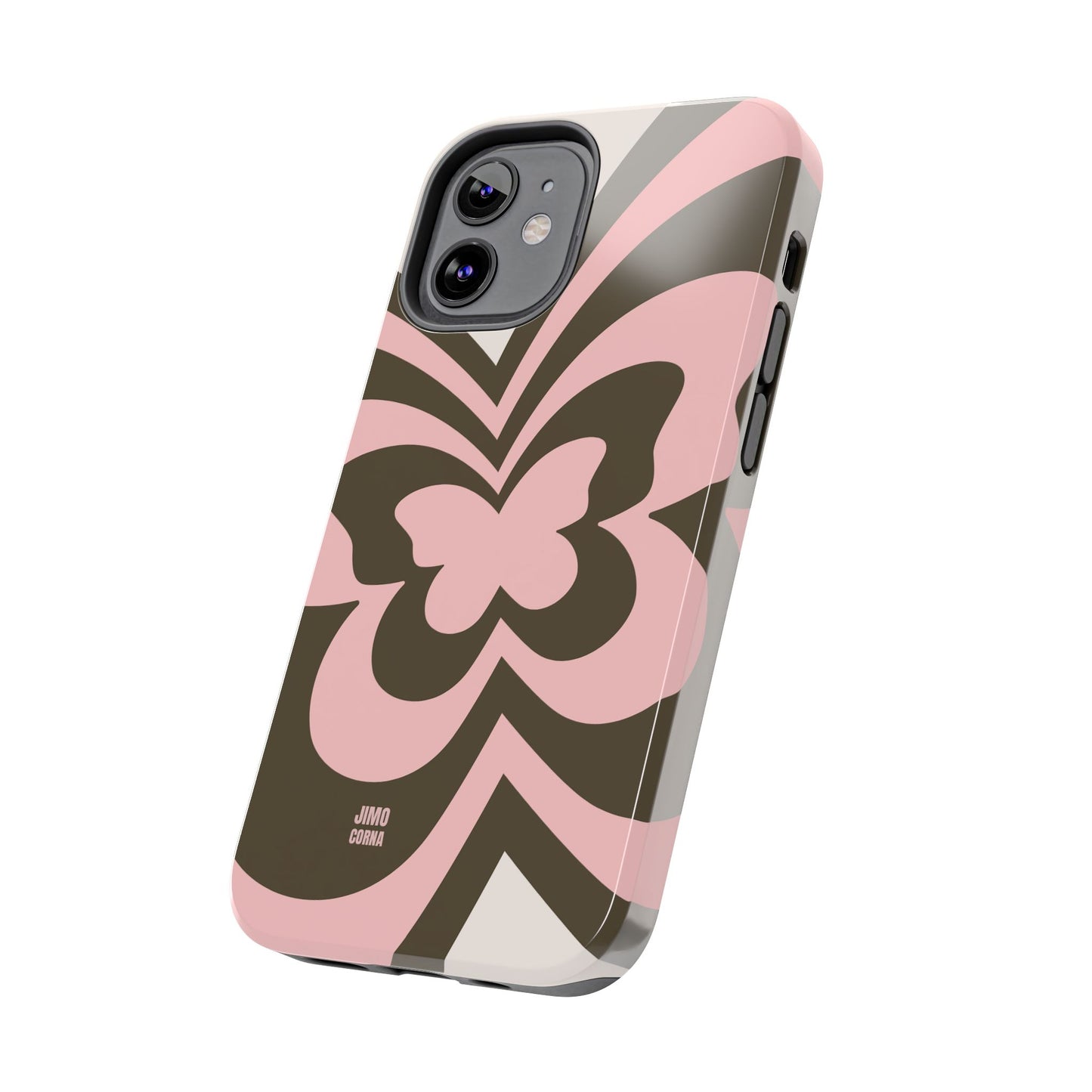 Pink Retro Butterfly