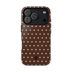 Polka Dot | Brown and Blue