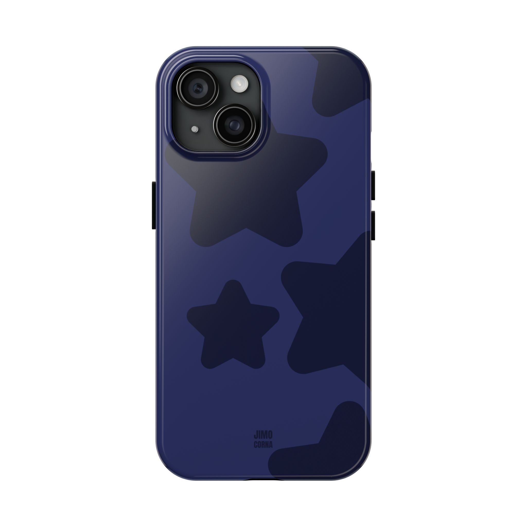 Navy Blue Bold Stars