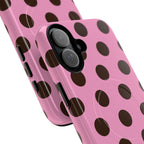Big Polka Dot | Pink and Black