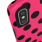 Big Polka Dot | Hot Pink and Black