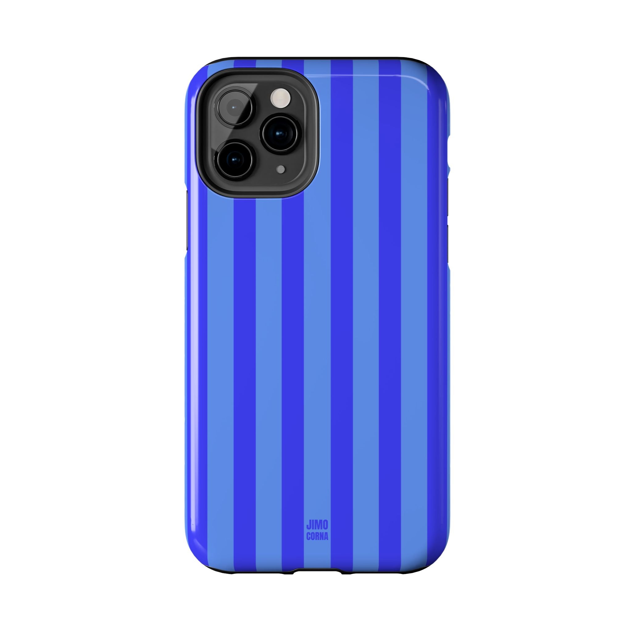 Blueberry Bold Stripes iPhone Case Blueberry Bold Stripes iPhone Case