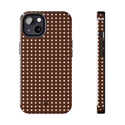 Brown Polka Dot