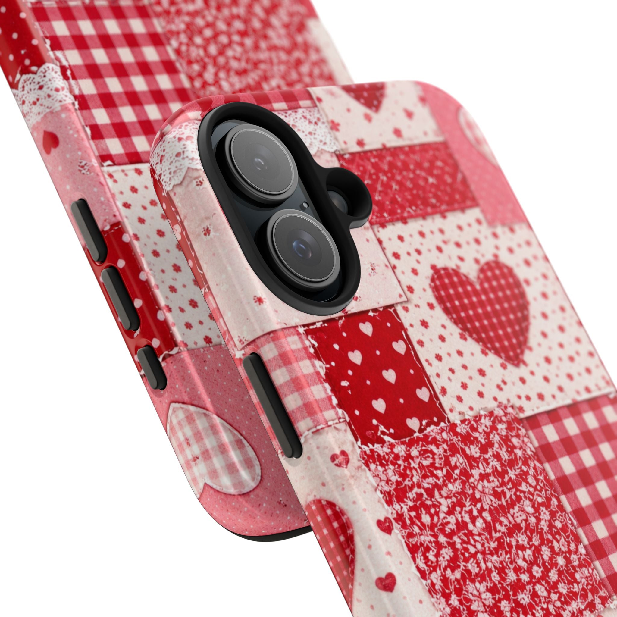Patchwork Heart iPhone Case