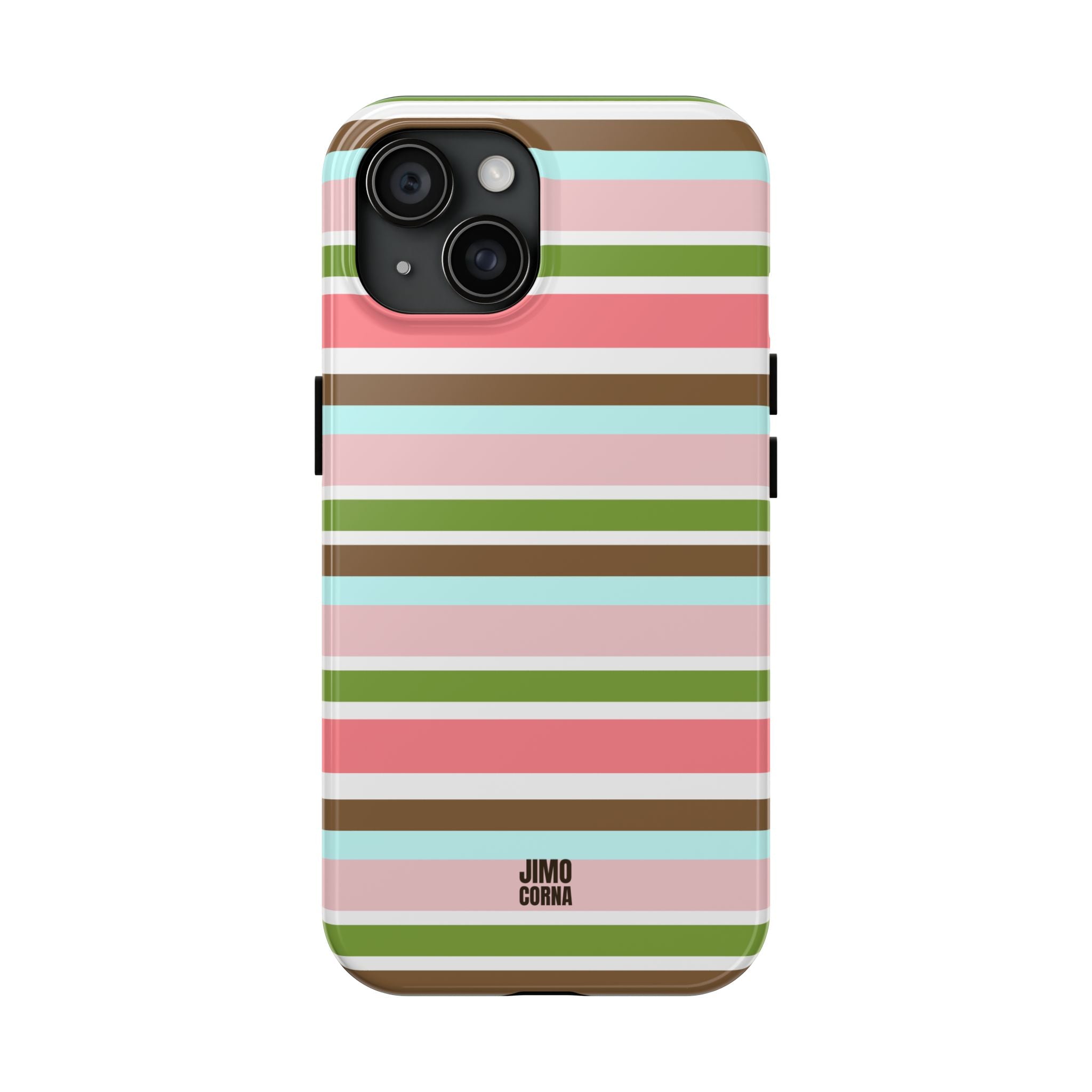 Sweet Candy Stripes iPhone Case
