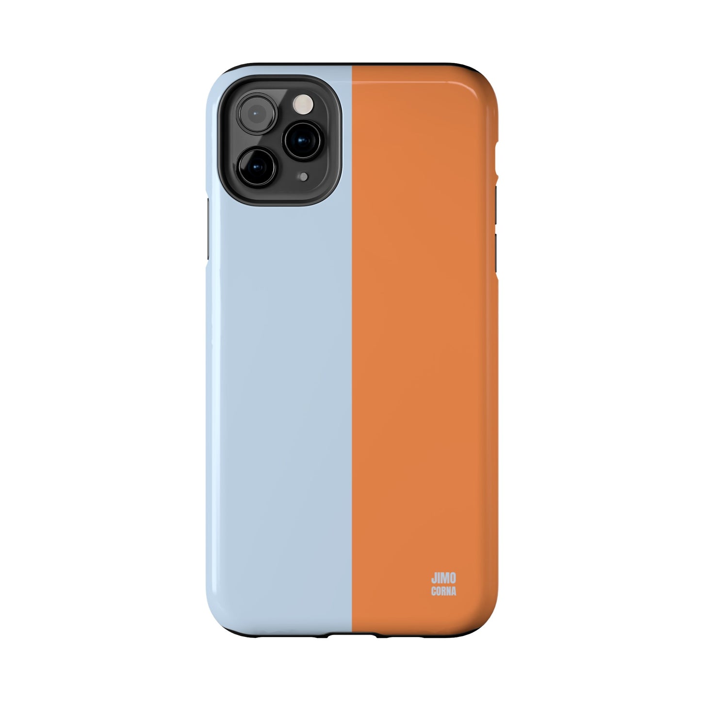 Orange and Blue Color Block