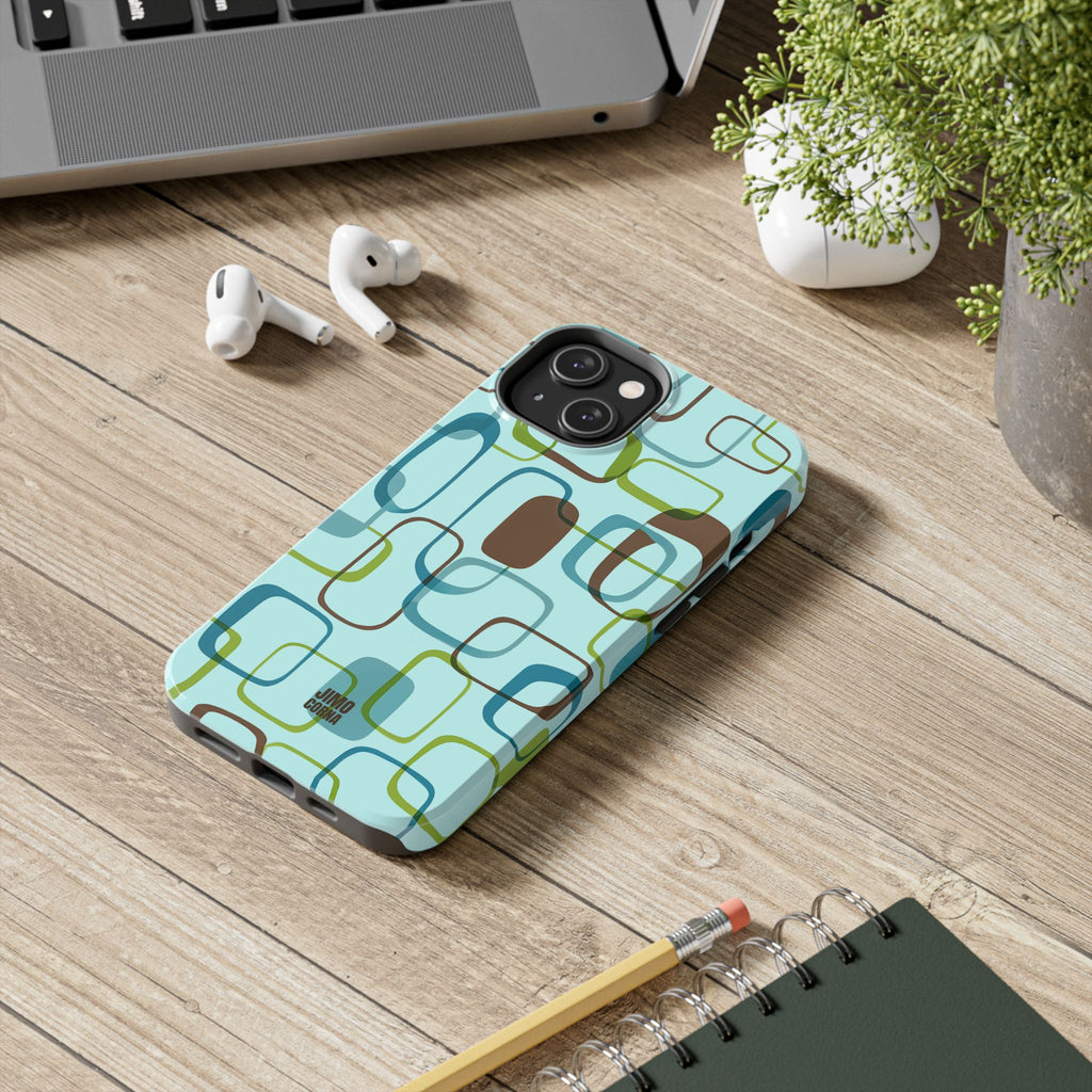 Coast Blocks iPhone Case | Mint
