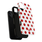 Big Polka Dot | White and Red