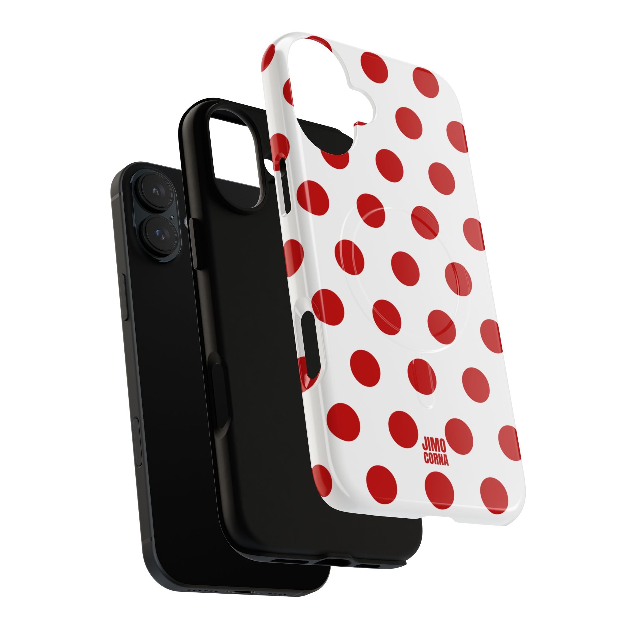Big Polka Dot | White and Red