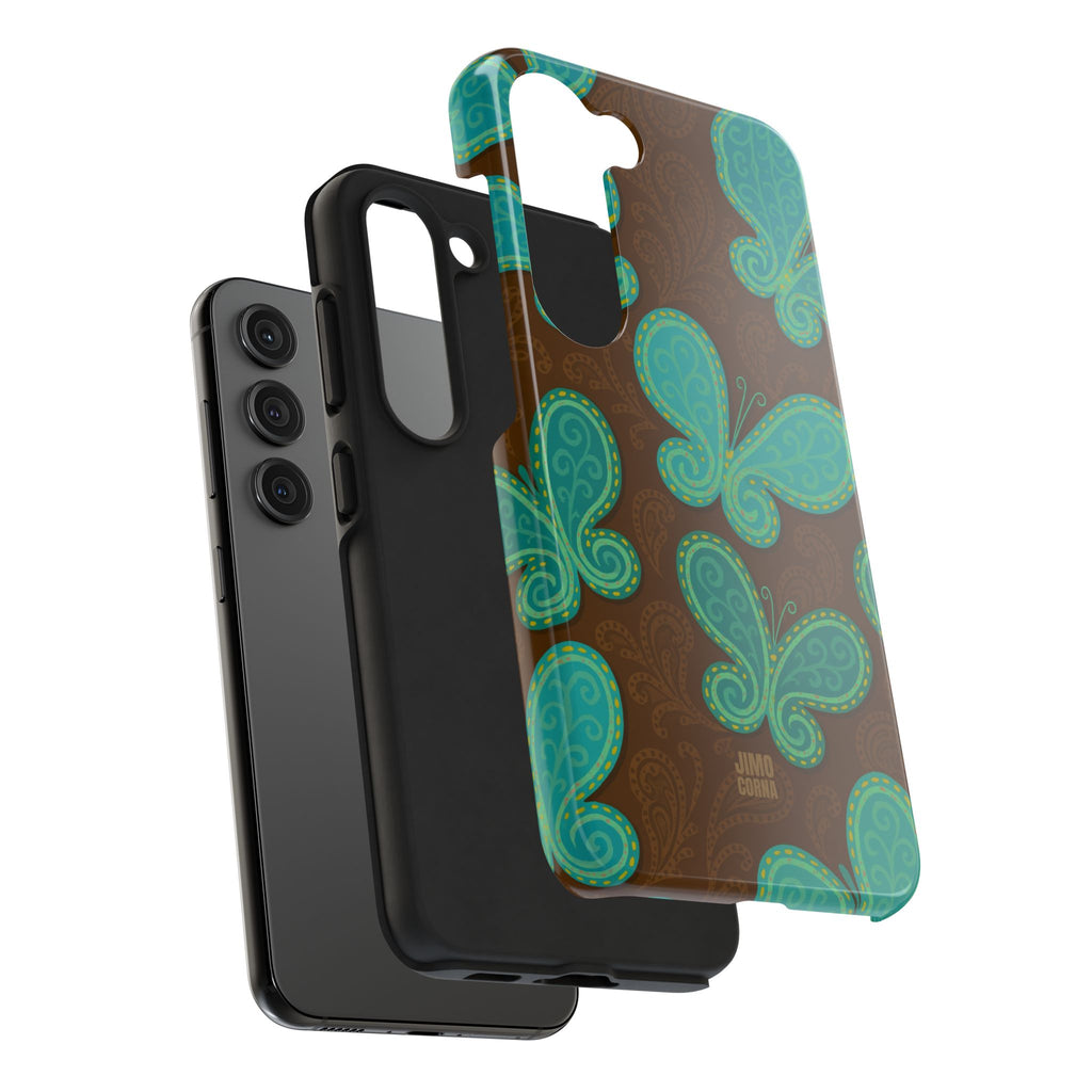 Cocoa Breeze Butterflies iPhone Case