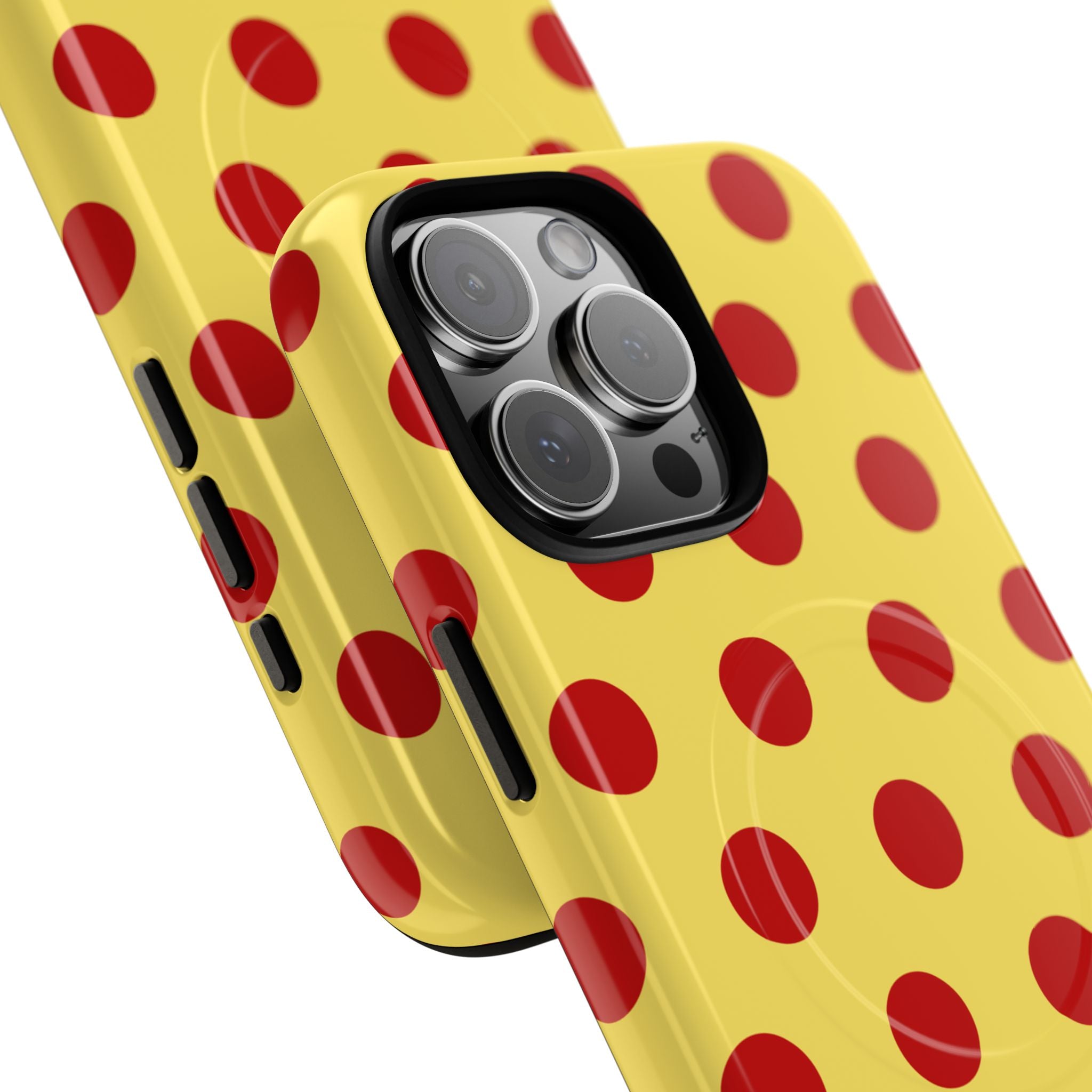 Big Polka Dot | Yellow and Red