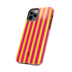 Pink and Yellow Bold Stripes