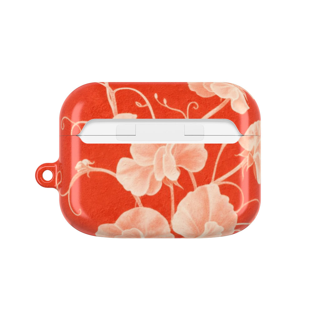 Red Flora AirPods Case
